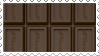 chocolate fan stamp